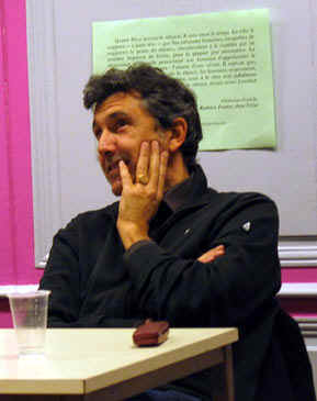 Christian Garcin à Luxeuil - Photo: Bernadette Larrière