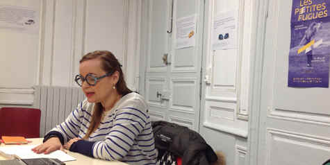 Anne Bourrel à Luxeuil - Photo@ Marie-Françoise Godey