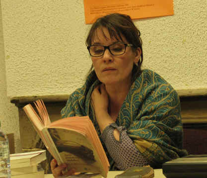 Anne Delaflotte Mehdevi à Luxeuil - Photo: Bernadette Larrière