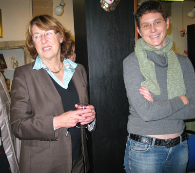 Pierrette Fleutiaux et Marion Vallée à Luxeuil - photo Bernadette Larrière