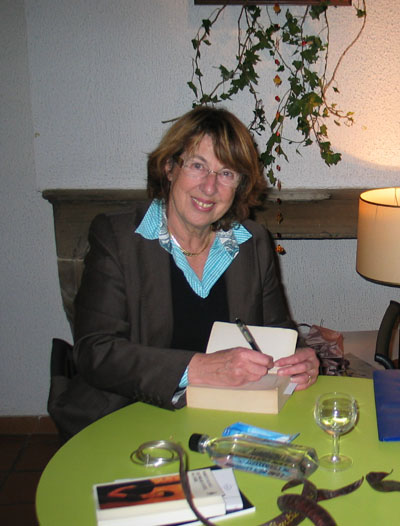 Pierrette Fleutiaux à Luxeuil - photo Bernadette Larrière