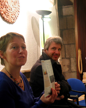 Eric Vuillard à Luxeuil - Photo: Bernadette Larrière